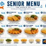 Captain d's Senior Menu With Prices